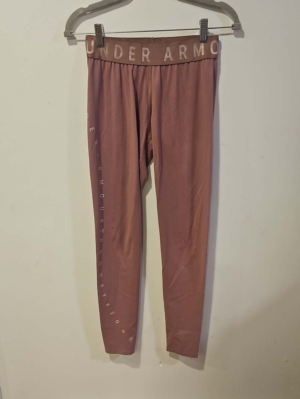 Under Armour Dusty Rose Girls' Performance Leggings